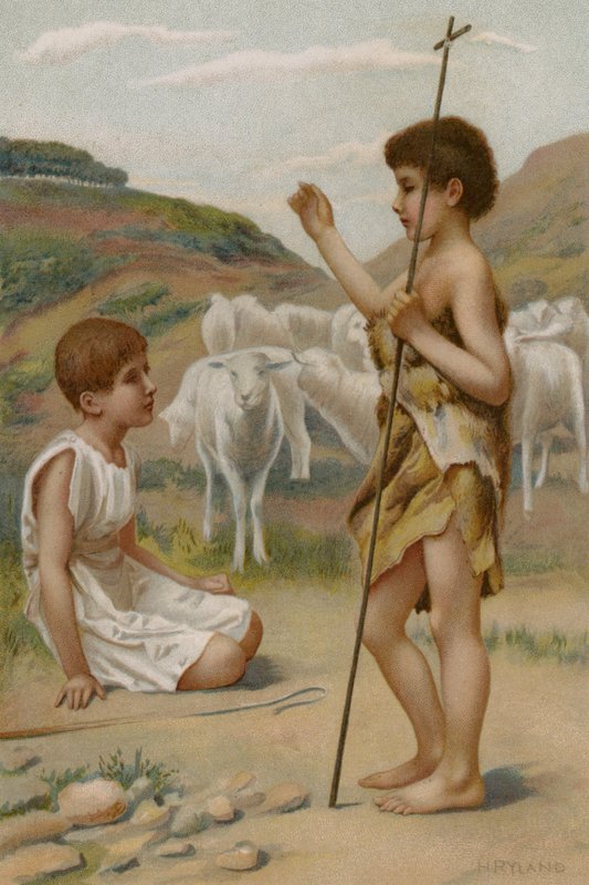 Johannes Döparen av Henry Ryland