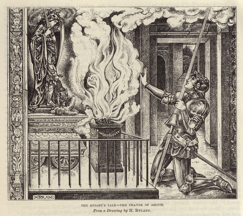 Riddarens berättelse av Henry Ryland