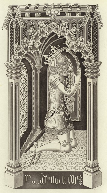 Edward III, omkring 1355, från St Stephen