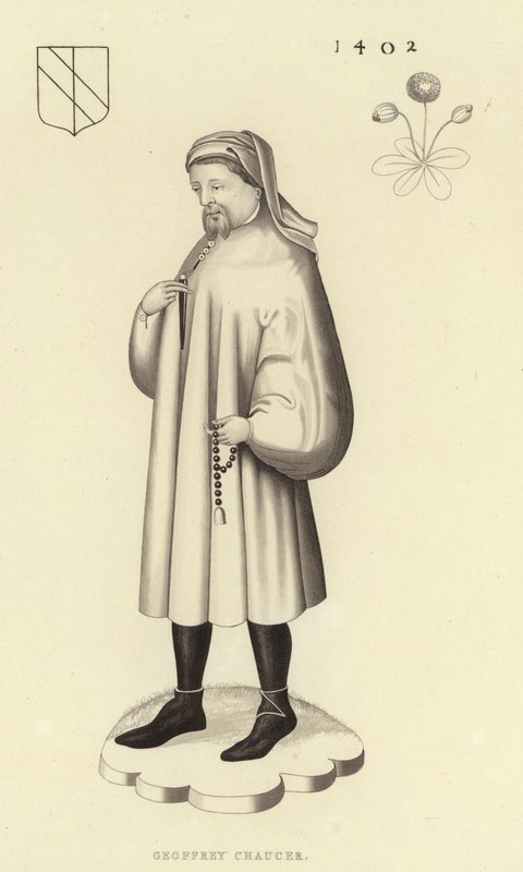 Geoffrey Chaucer av Henry Shaw