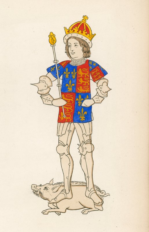 Kung Richard III, 1483-85 av Henry Shaw