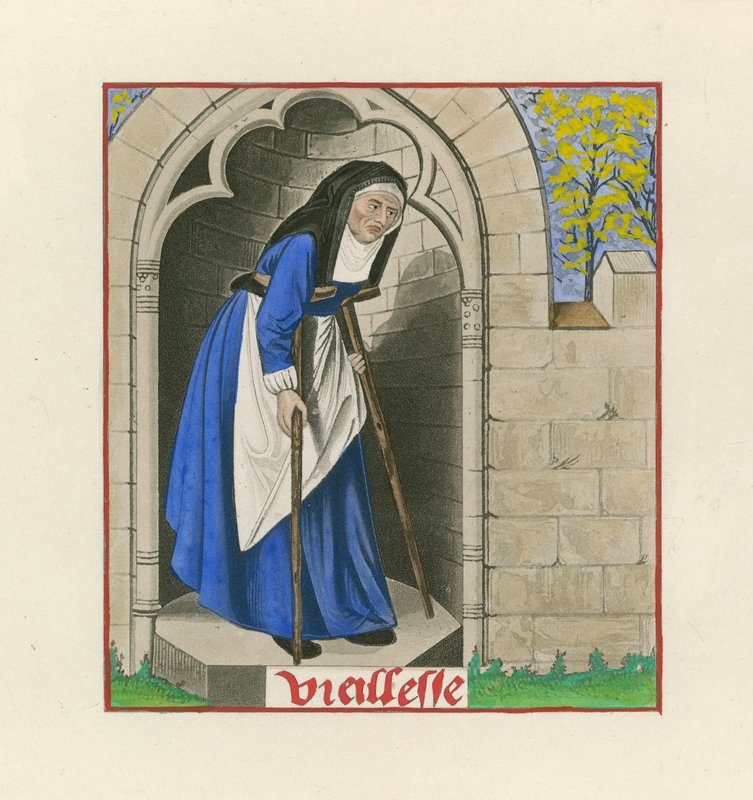 Uzee, kutoka kwa Romance ya Rose, c 1480swed av Henry Shaw