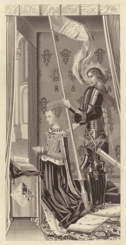 Drottning Margareta av Skottland, omkring 1483 av Henry Shaw
