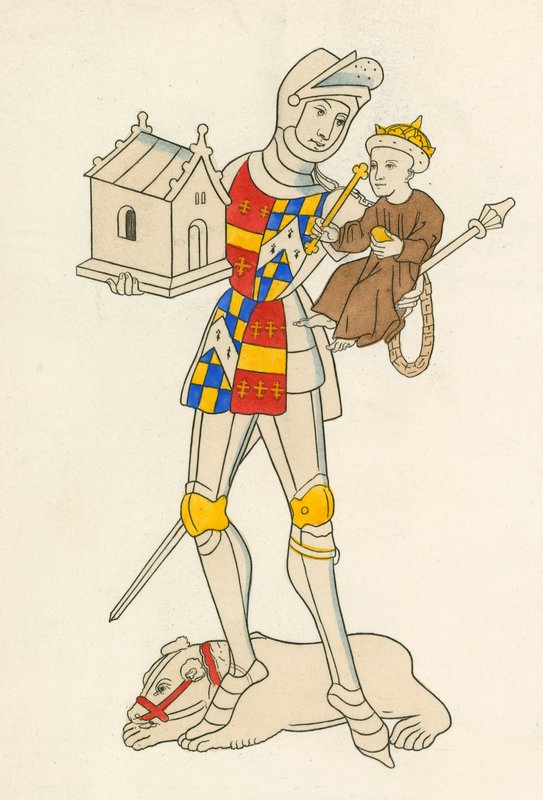 Richarde de Beauchamp, Earl of Warwick 1483-5 av Henry Shaw
