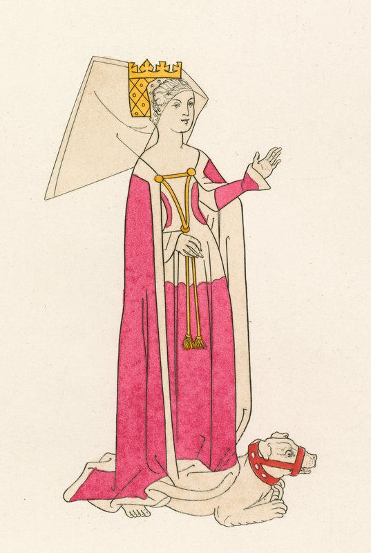 Lady Anne, hustru till Richard III, 1483-85 av Henry Shaw
