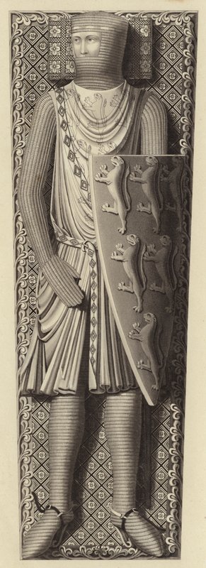 William Longuespee, förste earl av Salisbury, omkring 1226 av Henry Shaw