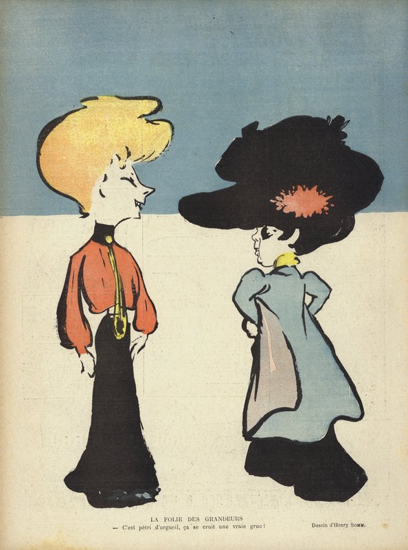 Illustration för Le Rire av Henry Somm