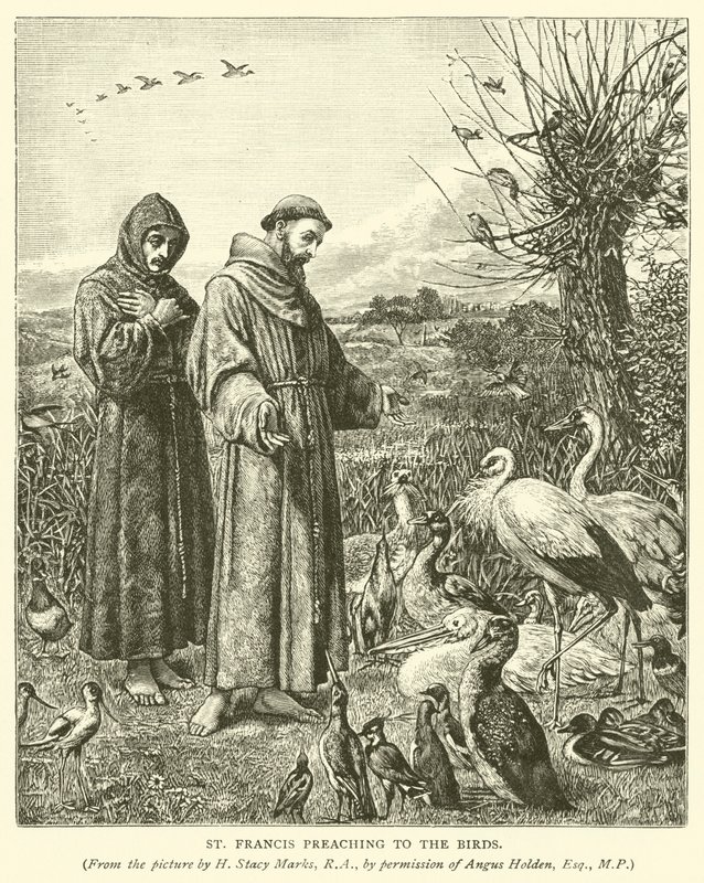 St Francis predikar för fåglarna av Henry Stacey Marks
