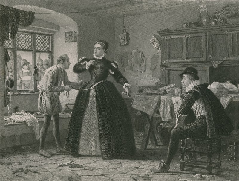 Damens skräddare, kung Henrik IV, andra delen av Henry Stacey Marks
