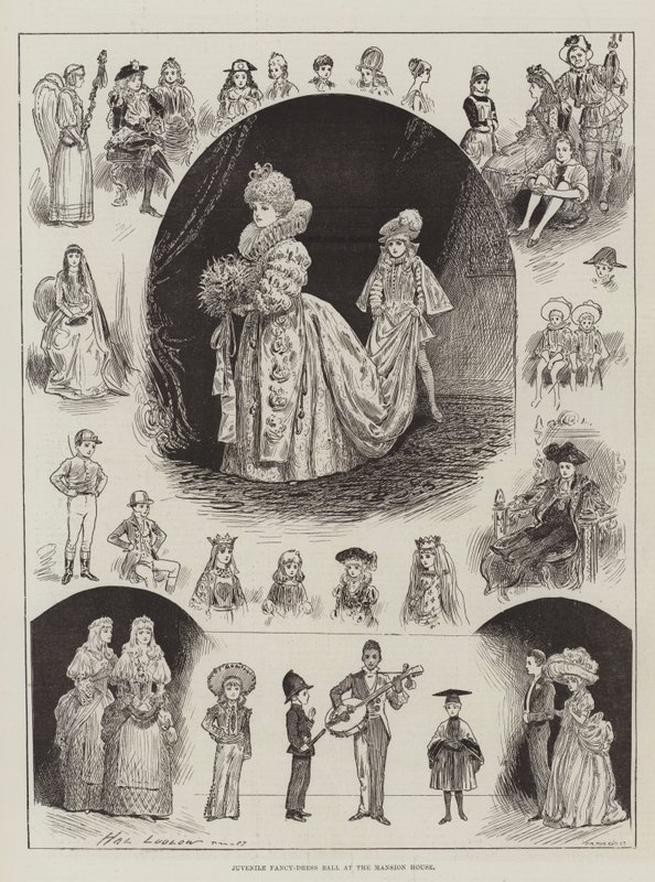 Ungdomsbal på Mansion House av Henry Stephen Ludlow