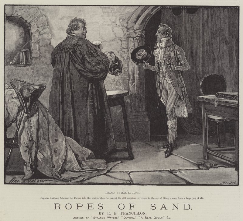 Rep av sand, av R E Francillon av Henry Stephen Ludlow