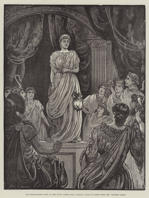 Shakespeareshowen i Royal Albert Hall, Tableau Vivant of Scene from the Winter