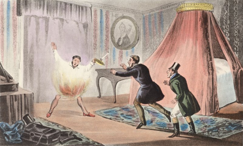 "D...n den här hickan!" (litografi) av Henry Thomas (after) Alken