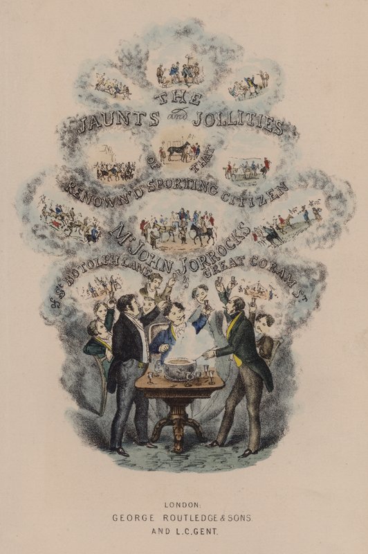 Titelsidesillustration för Jorrocks