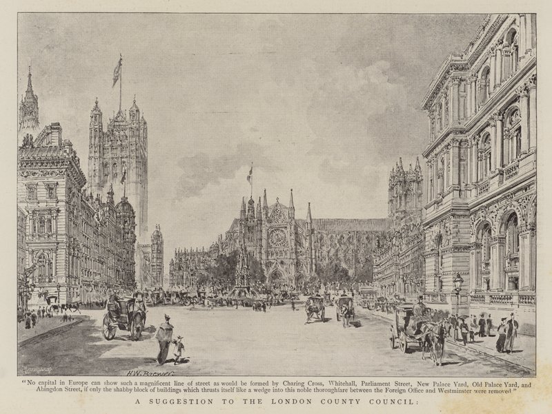 Ett förslag till London County Council av Henry William Brewer
