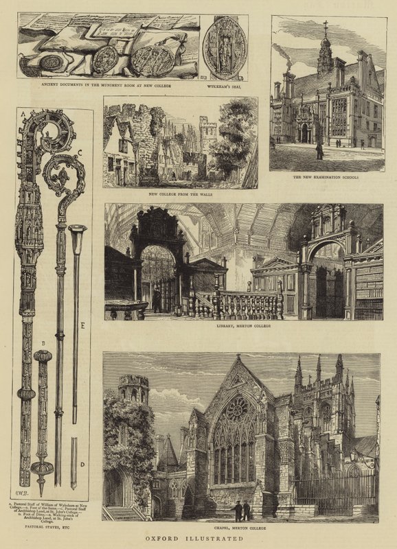Oxford illustrerad av Henry William Brewer