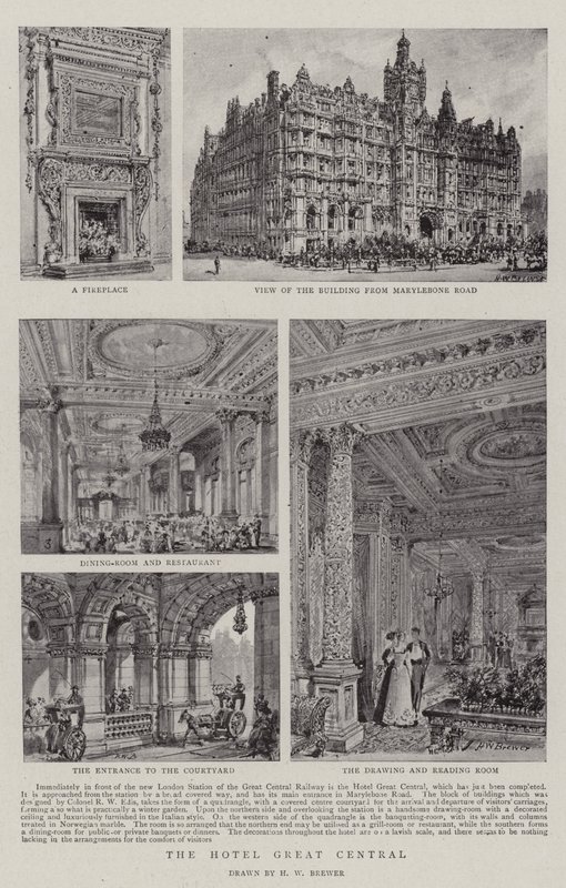Hotel Great Central av Henry William Brewer