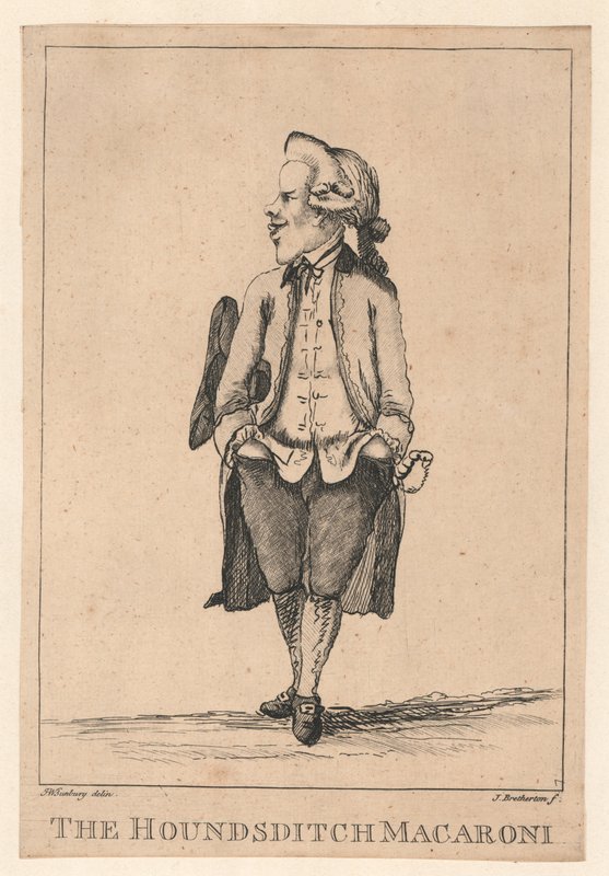 Houndsditch-makaronerna av Henry William Bunbury