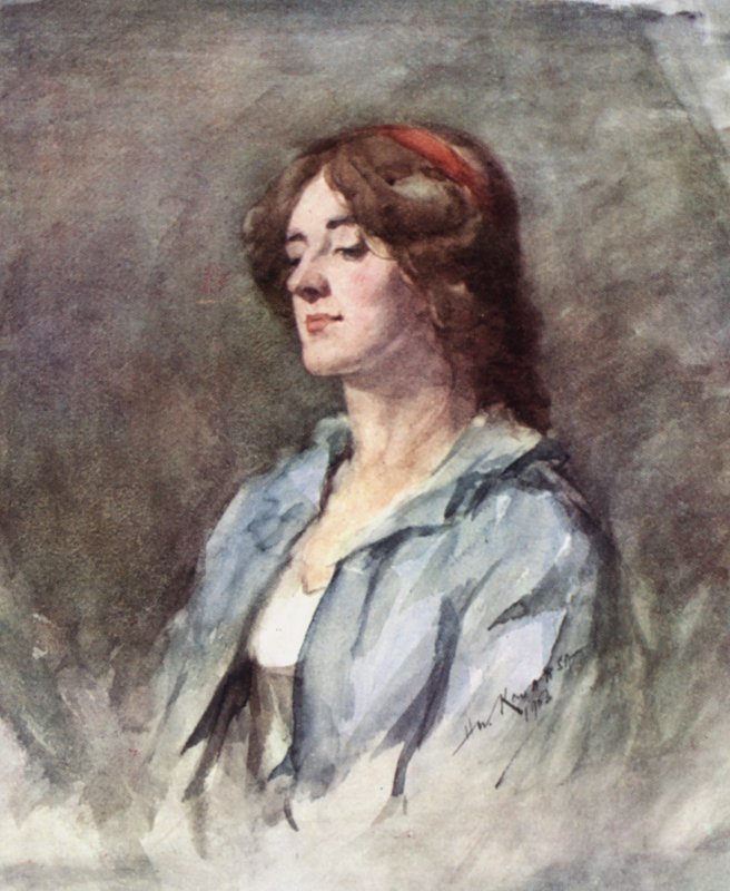 Annals of the Parish: Kate (färg litho) av Henry Wright Kerr
