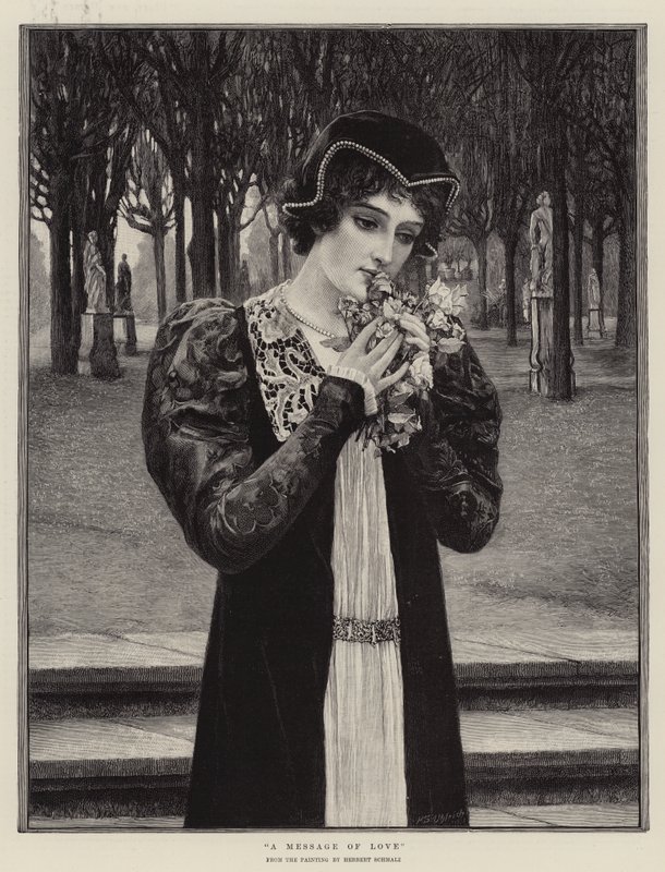 Ett budskap om kärlek av Herbert Gustave Schmalz