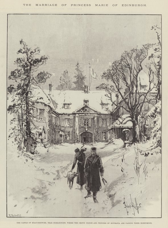 Prinsessan Marie av Edinburghs bröllop av Herbert Railton