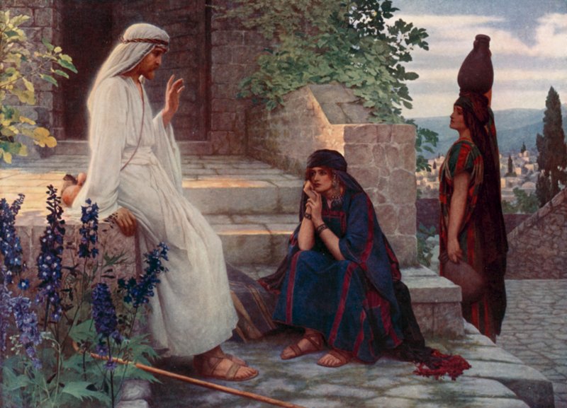 Hemmet i Betania av Herbert Gustave Schmalz