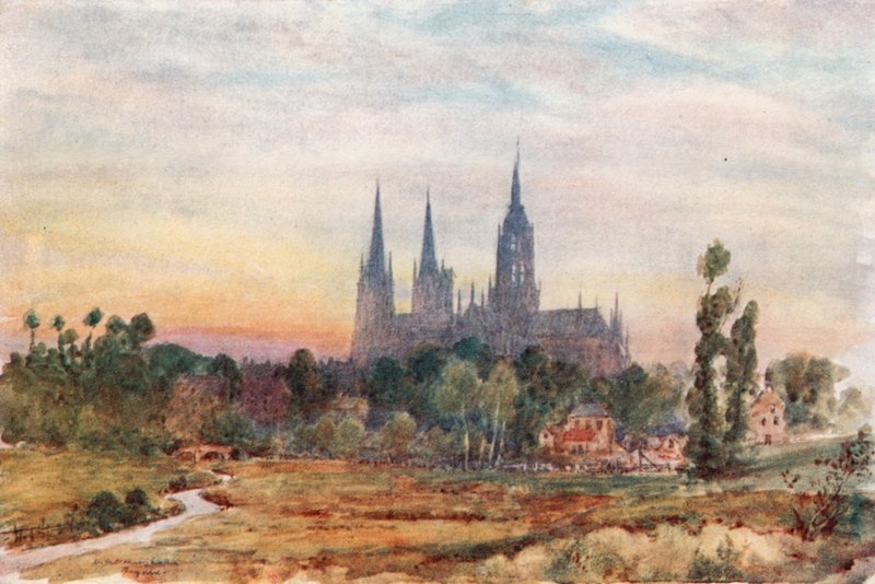 Bayeux från ängarna av Herbert Menzies Marshall