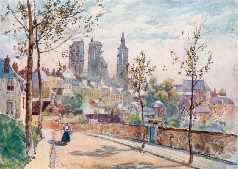 Laon från boulevarderna av Herbert Menzies Marshall