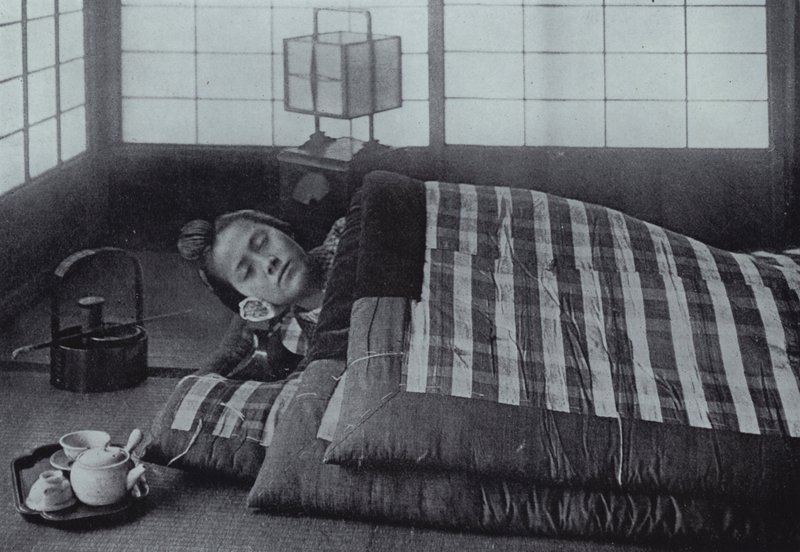 Sovtid i Japan (s/v foto) av Herbert Ponting
