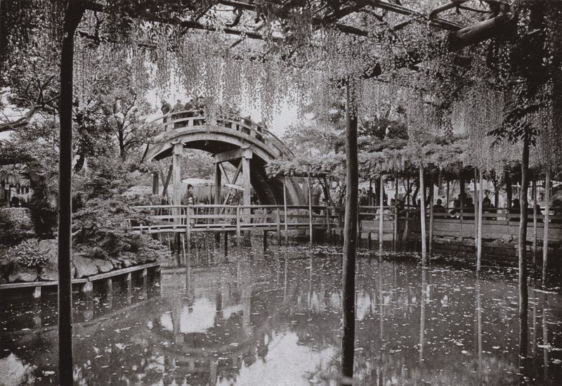Kameido (s/v foto) av Herbert Ponting
