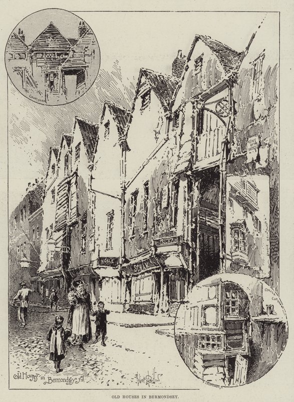 Gamla hus i Bermondsey av Herbert Railton