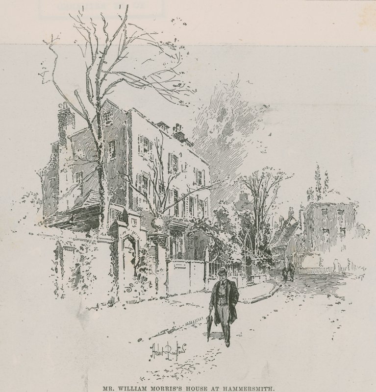William Morris hus i Hammersmith av Herbert Railton
