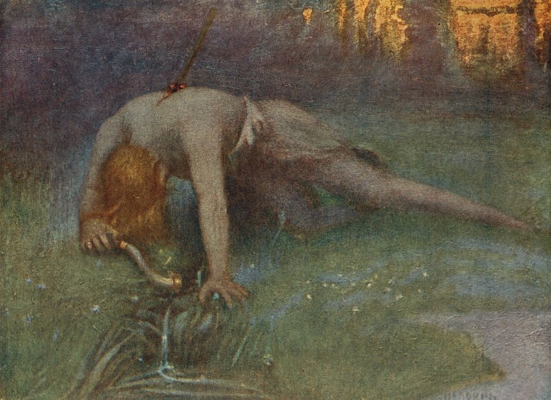 Siegfrieds död av Hermann Hendrich