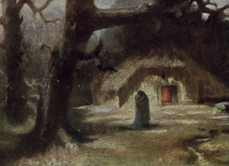 De två återförenades i en kärleksfull famn av Hermann Hendrich