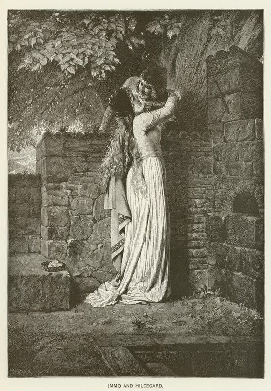 Immo och Hildegard av Hermann Kaulbach