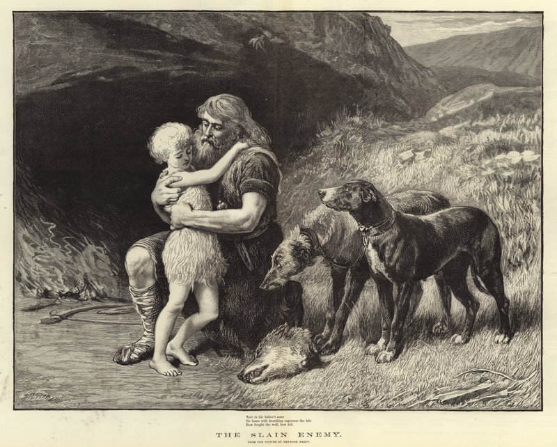 Den dödade fienden av Heywood Hardy