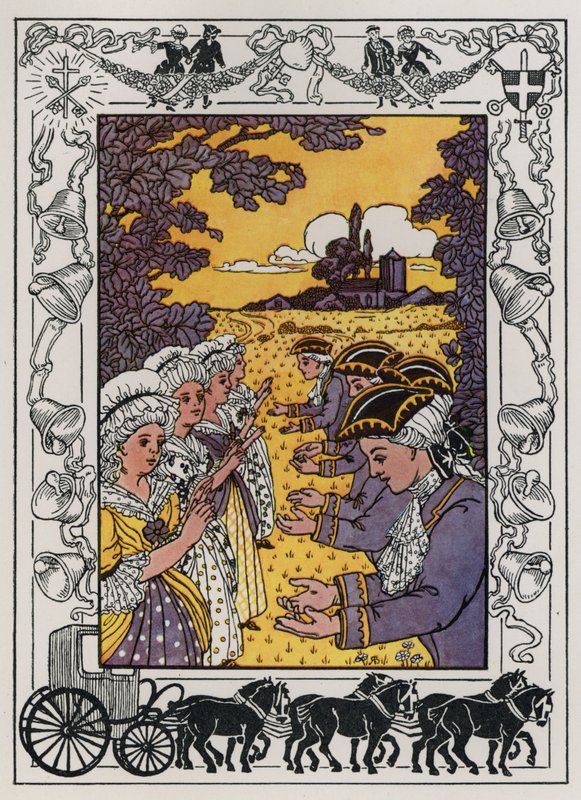 The Keys of Heaven (färg litho) av Hilda Broughton