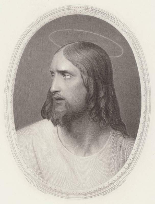 Jesus Kristus av Hippolyte Delaroche