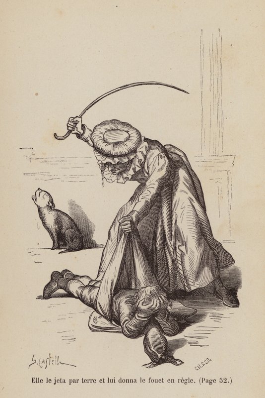 Illustration till Un Bon Petit Diable (gravyr) av Horace (after) Castelli