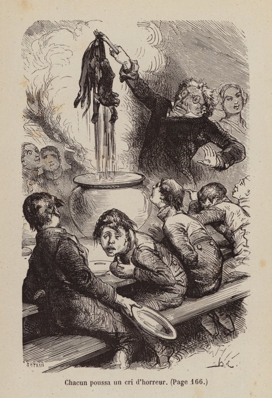 Illustration till Un Bon Petit Diable (gravyr) av Horace (after) Castelli