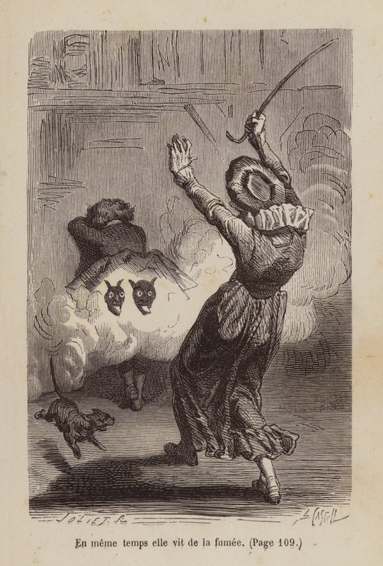 Illustration till Un Bon Petit Diable (gravyr) av Horace (after) Castelli