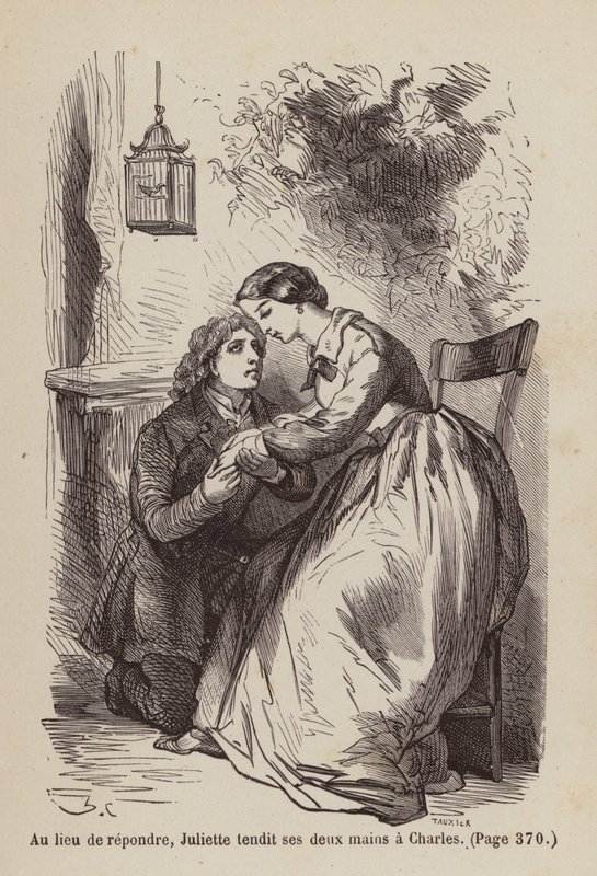 Illustration till Un Bon Petit Diable (gravyr) av Horace (after) Castelli