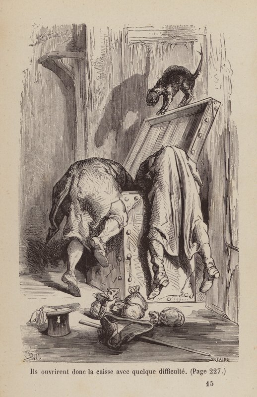 Illustration till Un Bon Petit Diable (gravyr) av Horace (after) Castelli