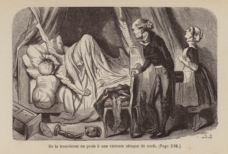 Illustration till Un Bon Petit Diable (gravyr) av Horace (after) Castelli