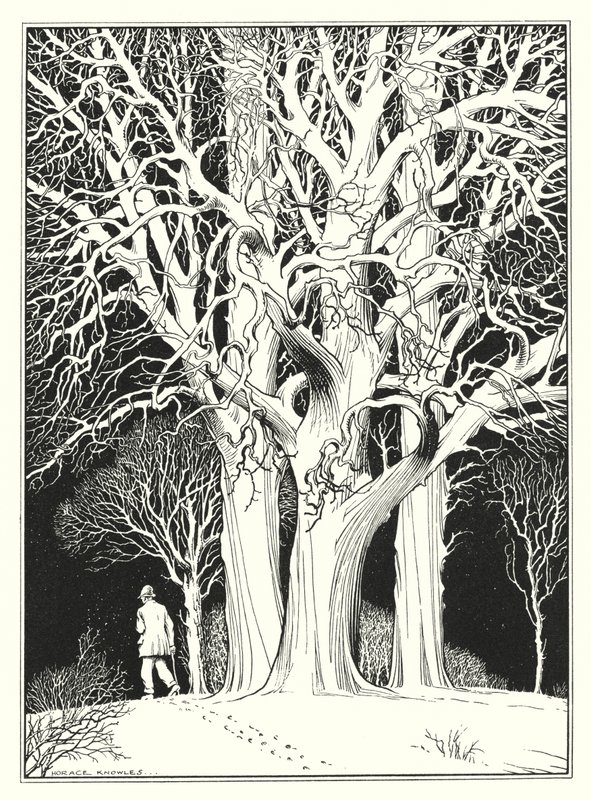 December (litografi) av Horace J. Knowles