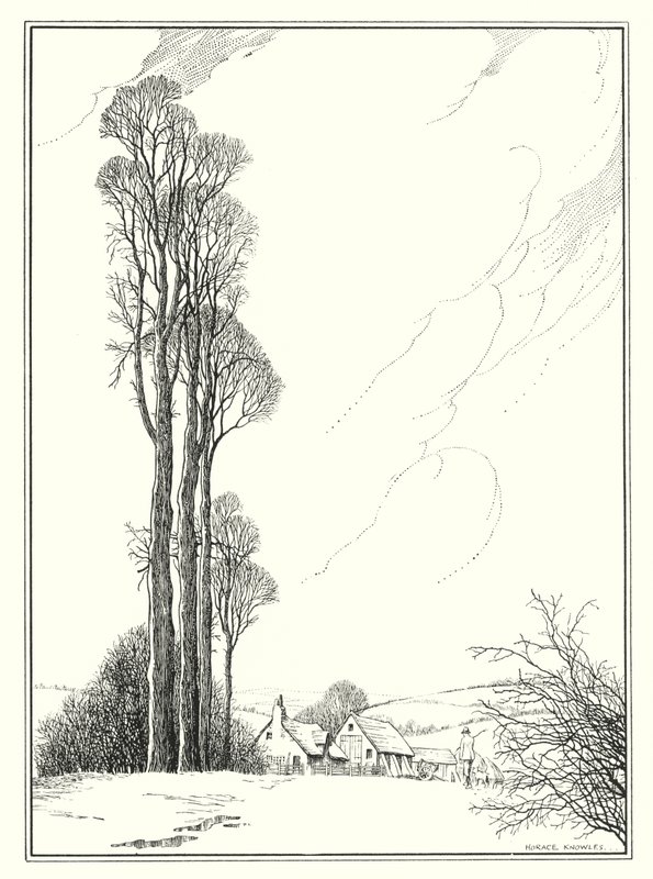 Februari (litografi) av Horace J. Knowles