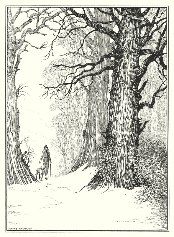 Januari (litografi) av Horace J. Knowles