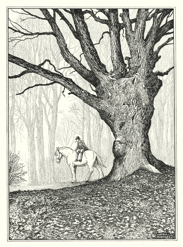 November (litografi) av Horace J. Knowles
