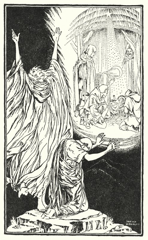 Kejsarens vision (litografi) av Horace J. Knowles
