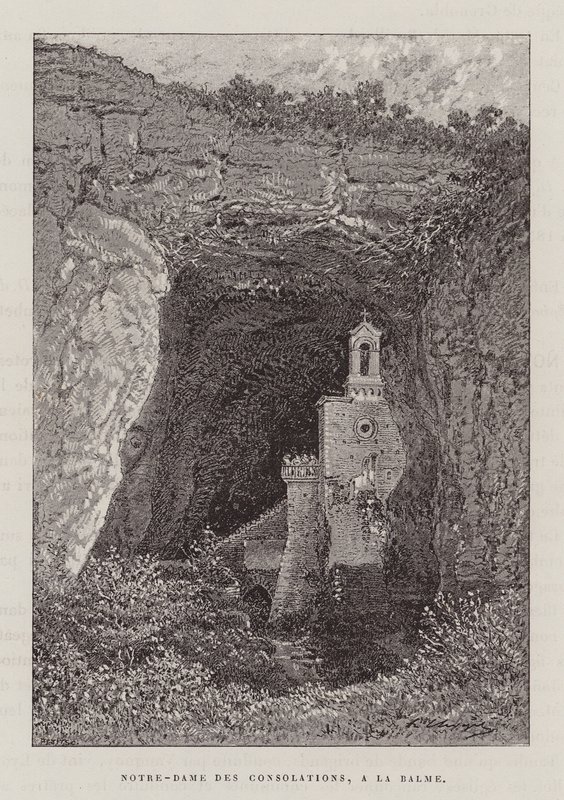Notre-Dame Des Consolations, A La Balme (gravyr) av Hubert Clerget